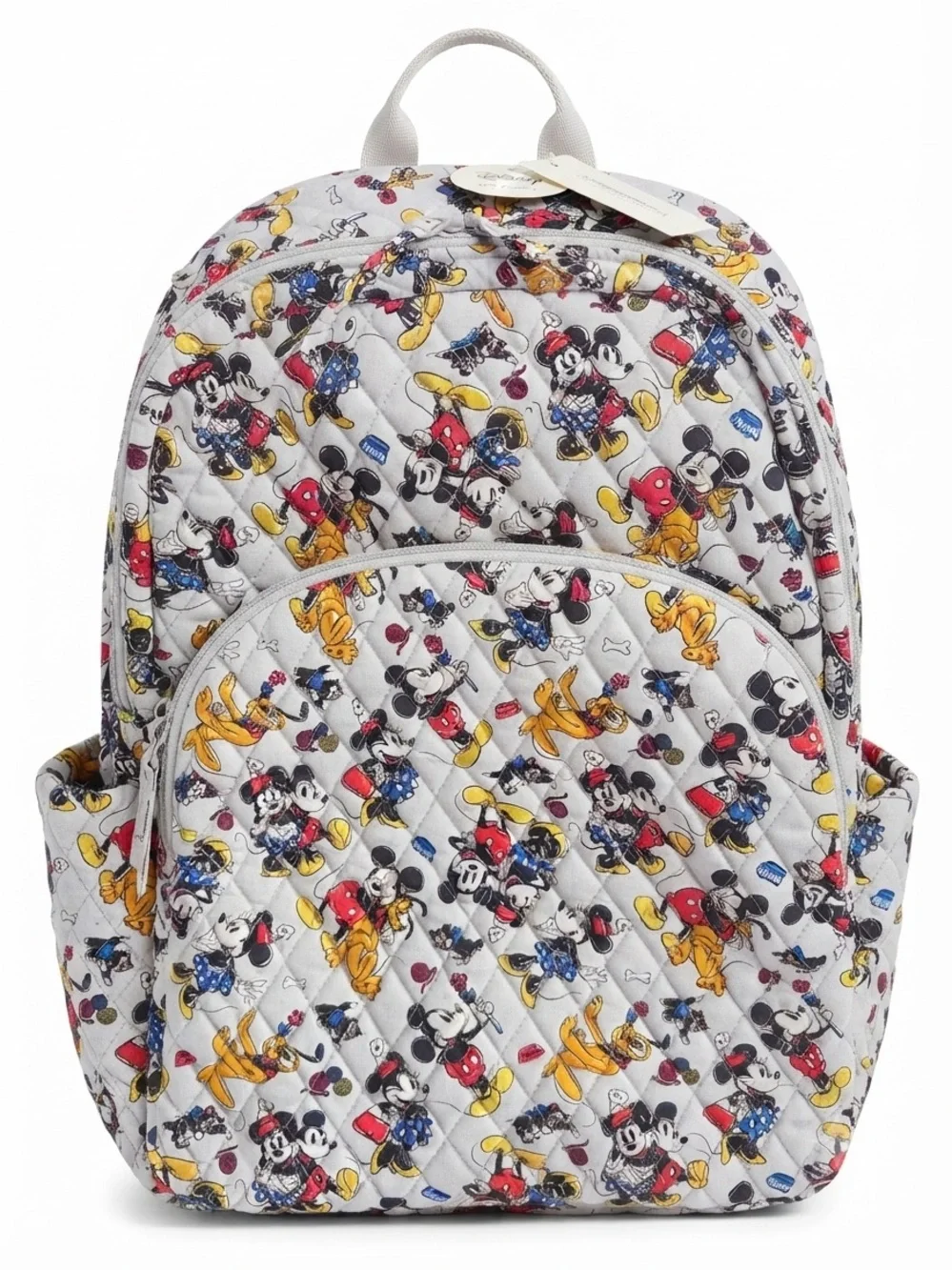 Vera Bradley Disney Essential Large Backpack MICKEY MOUSE FAMILY FUN